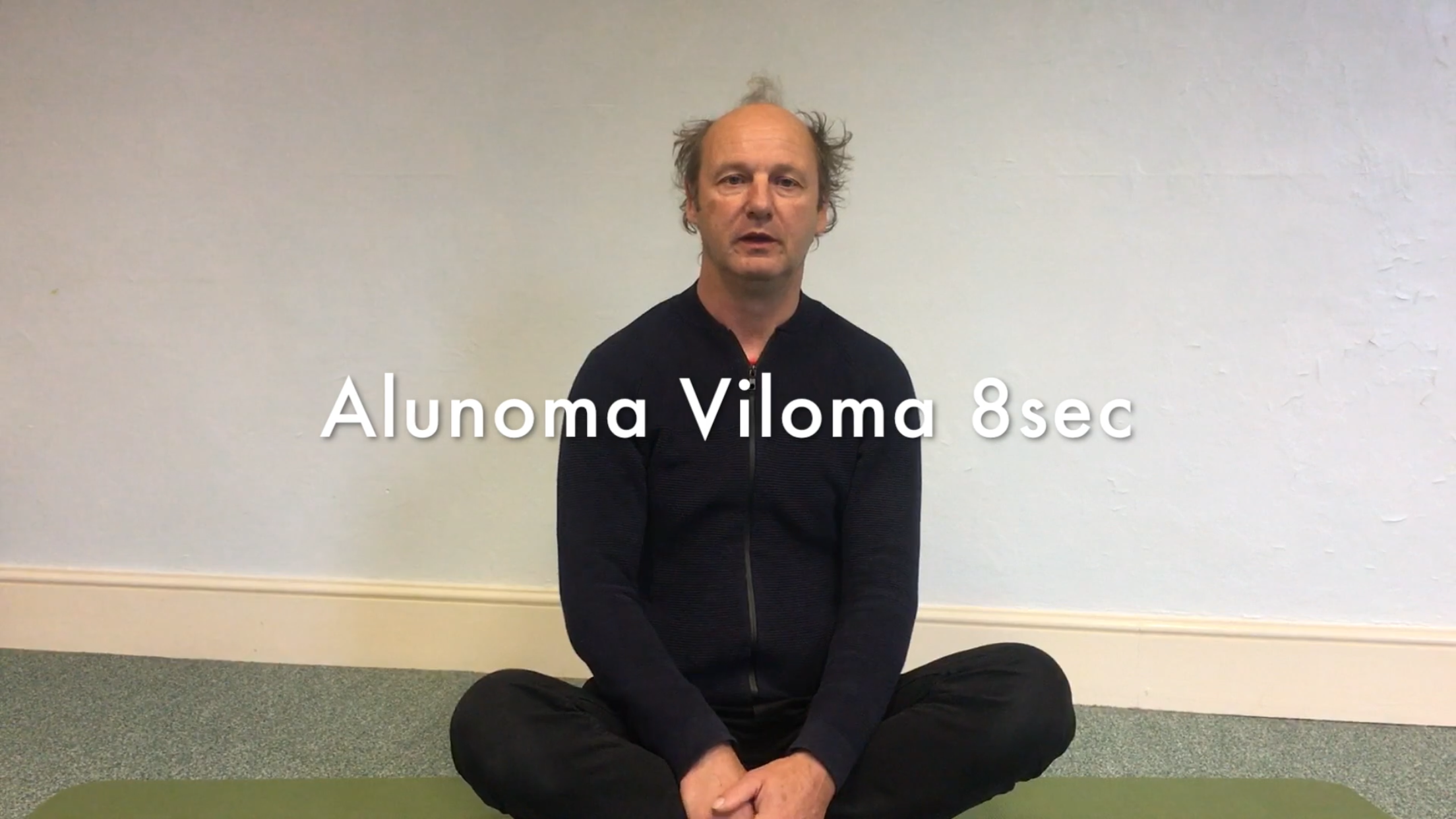 Alunoma Viloma with retention  – 5 mins – Breathing Technique