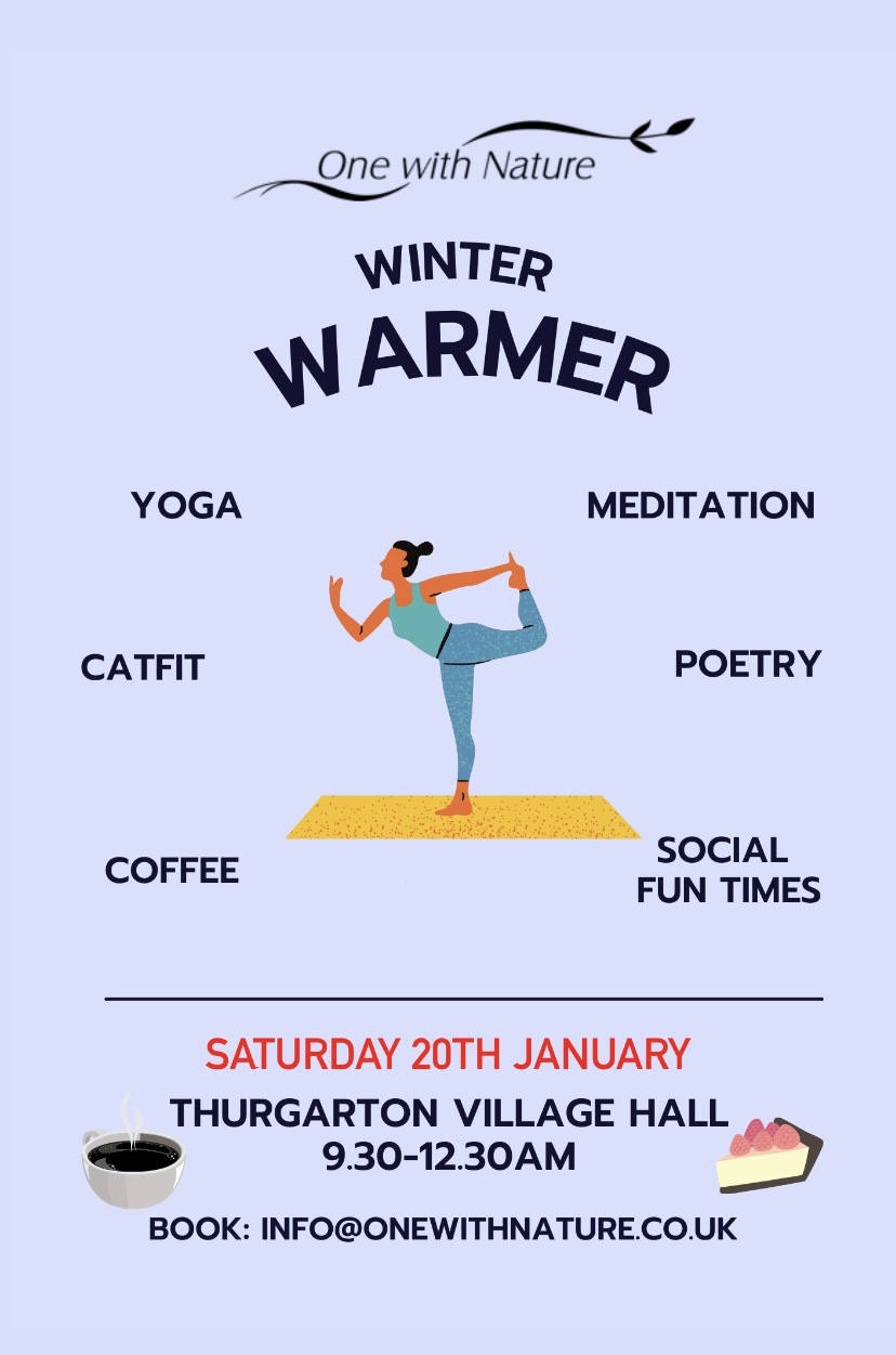 NEW: Winter Warmer Weekend Wellness Workshop at One With Nature Southwell